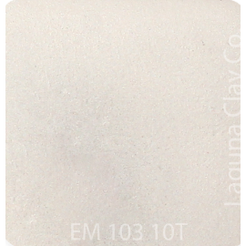 EM-103 White - Low Fire Cone 04 Clay - 25 lbs bag